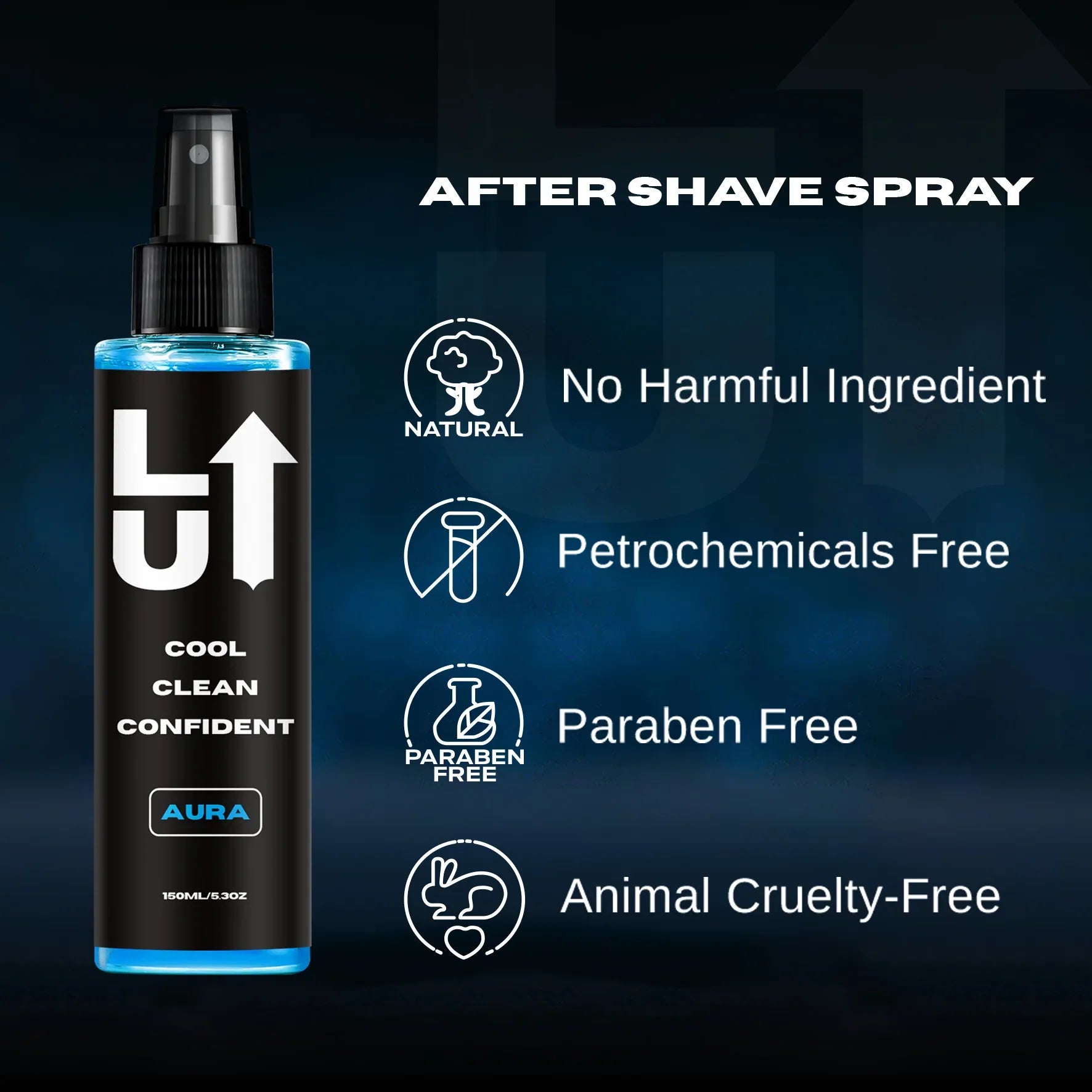 Aftershave Spray - Aura - LIFTED UP PRODUCTS