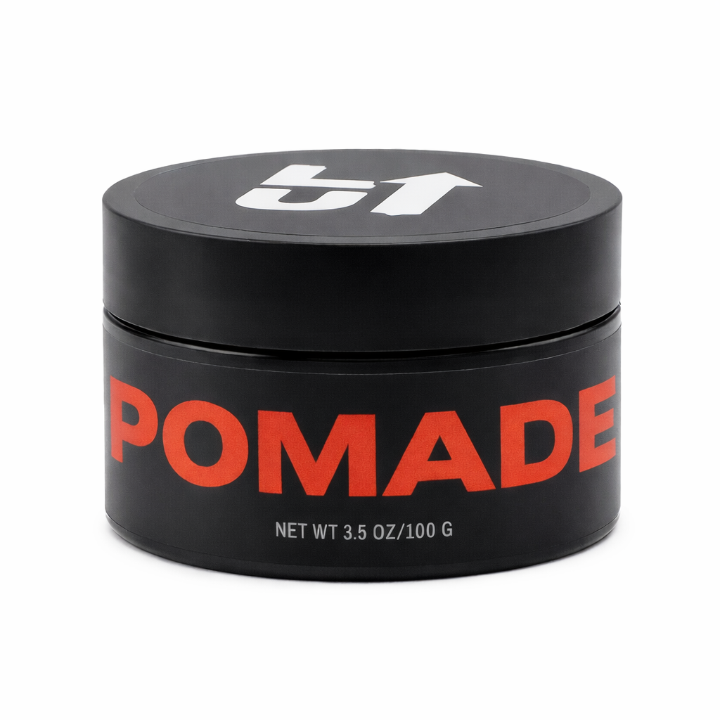 Container of Lifted Up Pomade by LIFTED UP PRODUCTS showing the product label and packaging.