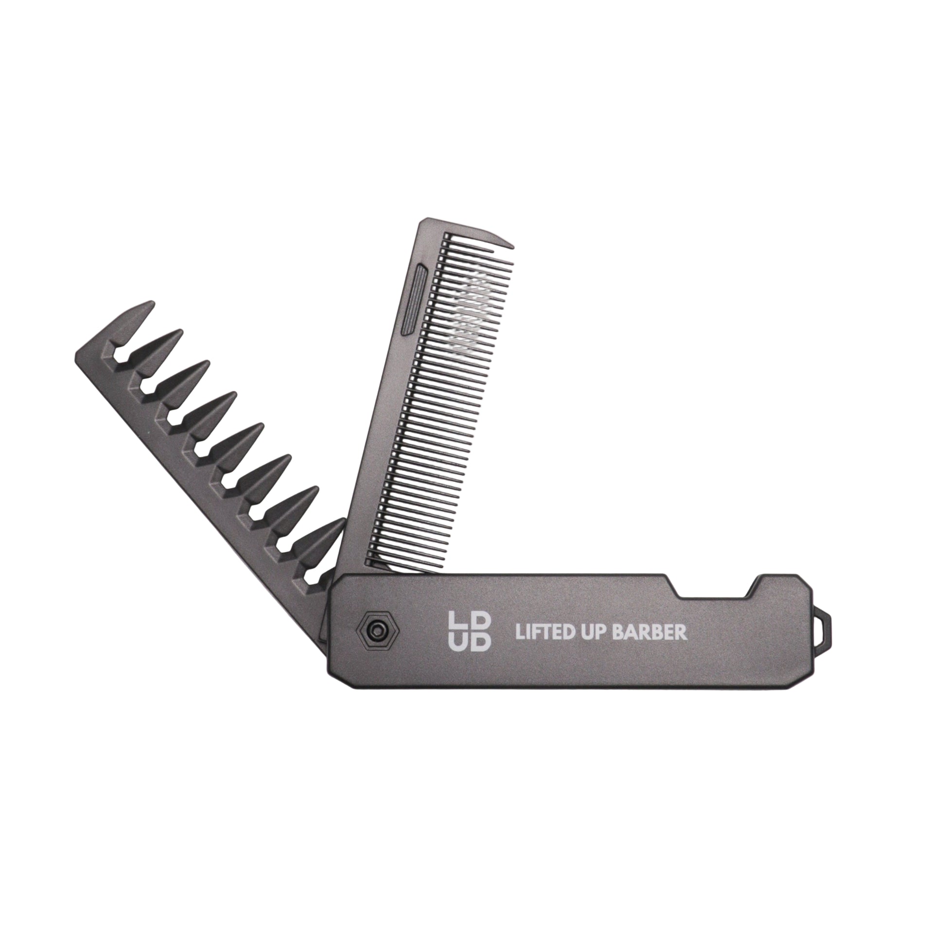 Pocket Comb - Dual-sided: Fine + Wide Styling teeth