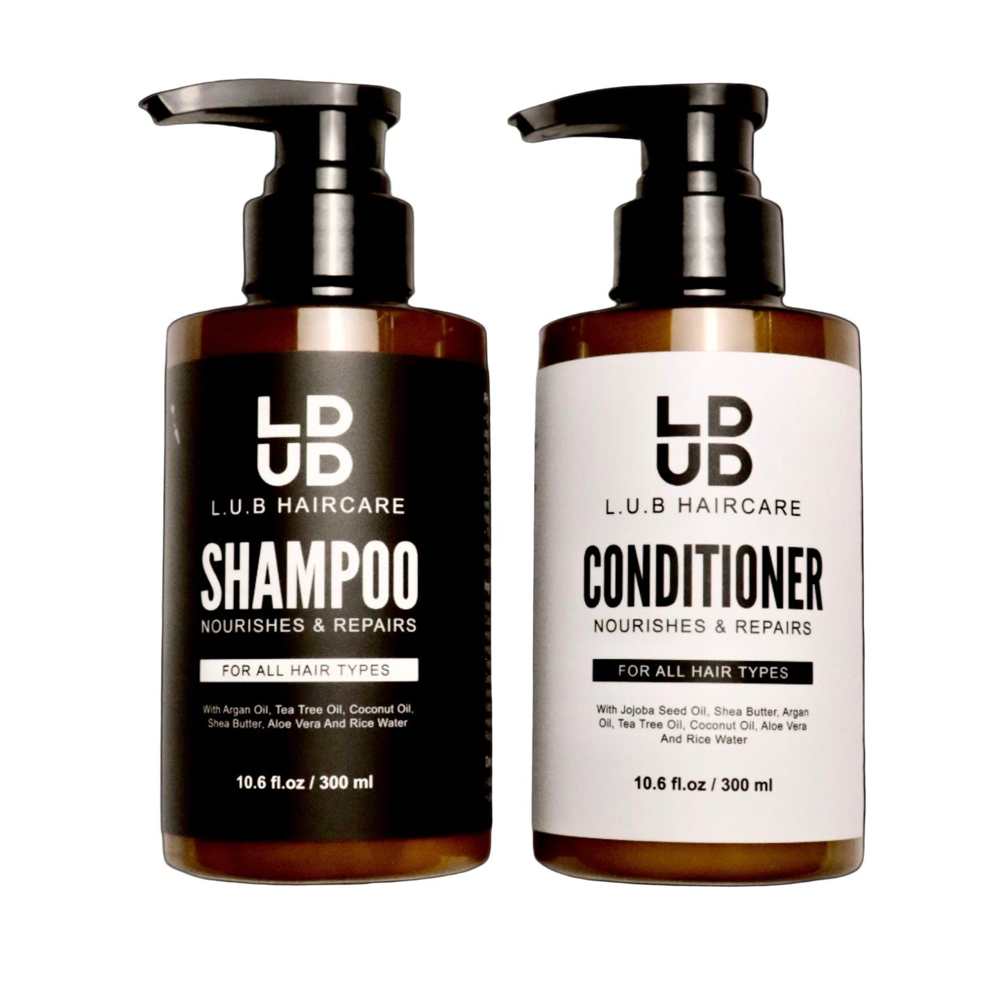 Shampoo + Conditioner Bundle – For All Hair Types