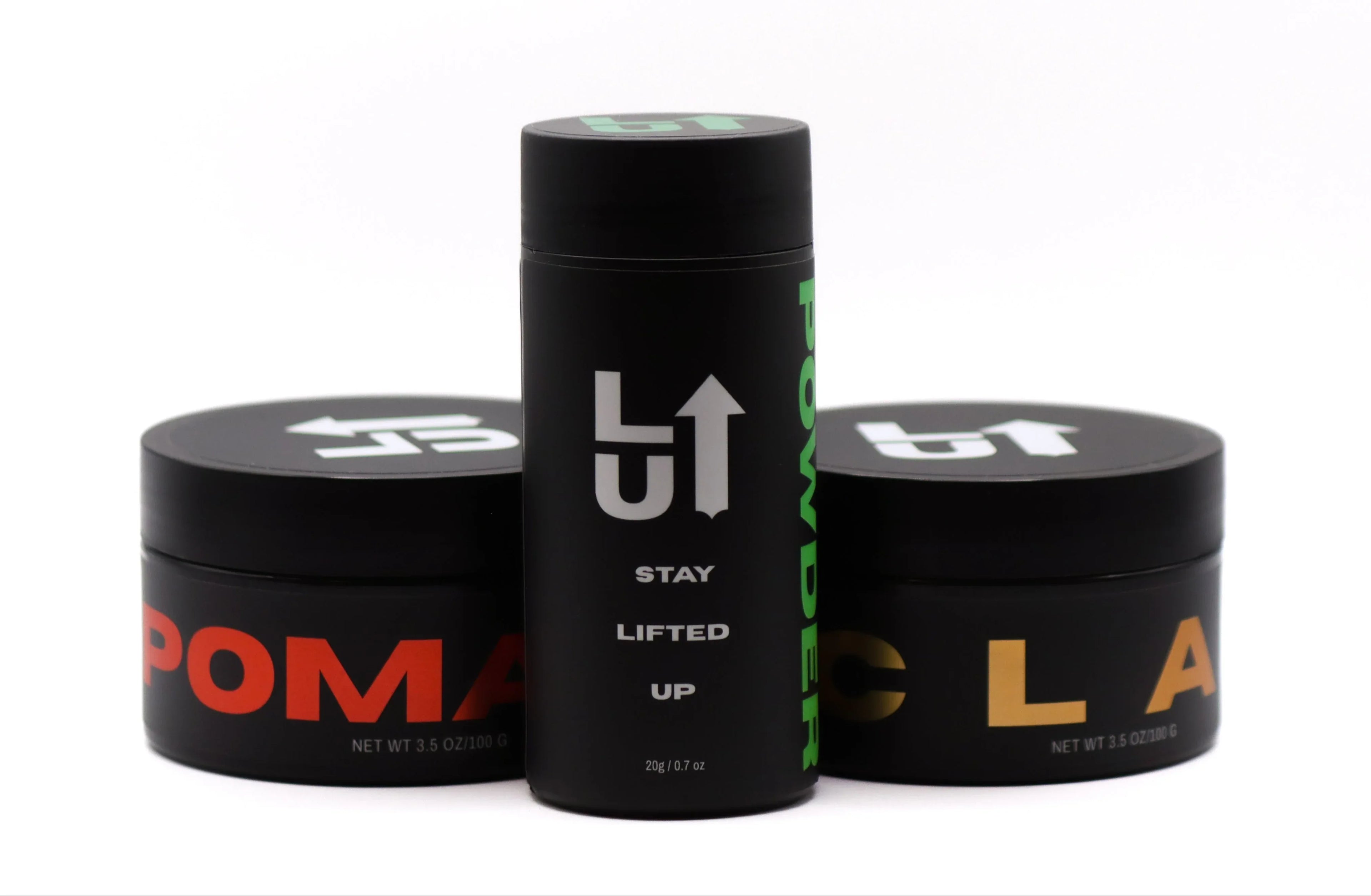 Lifted Up Styling Bundle – Clay, Pomade & Powder - LIFTED UP PRODUCTS