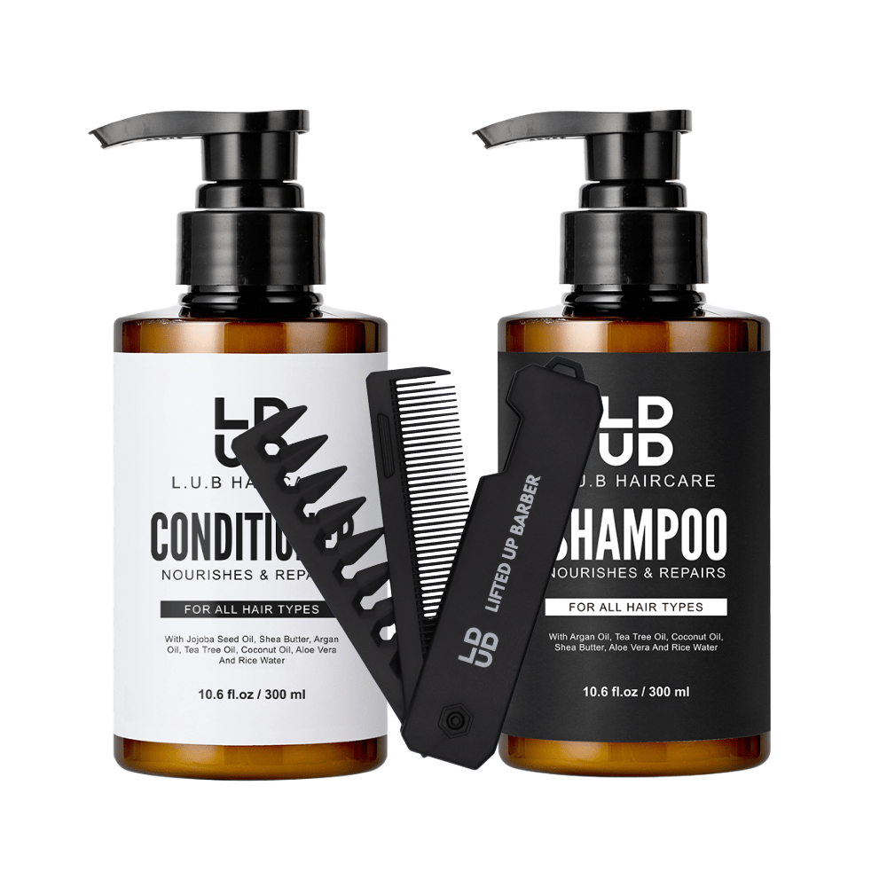 Lifted Up Wash & Style Bundle – Shampoo, Conditioner & Comb - LIFTED UP PRODUCTS