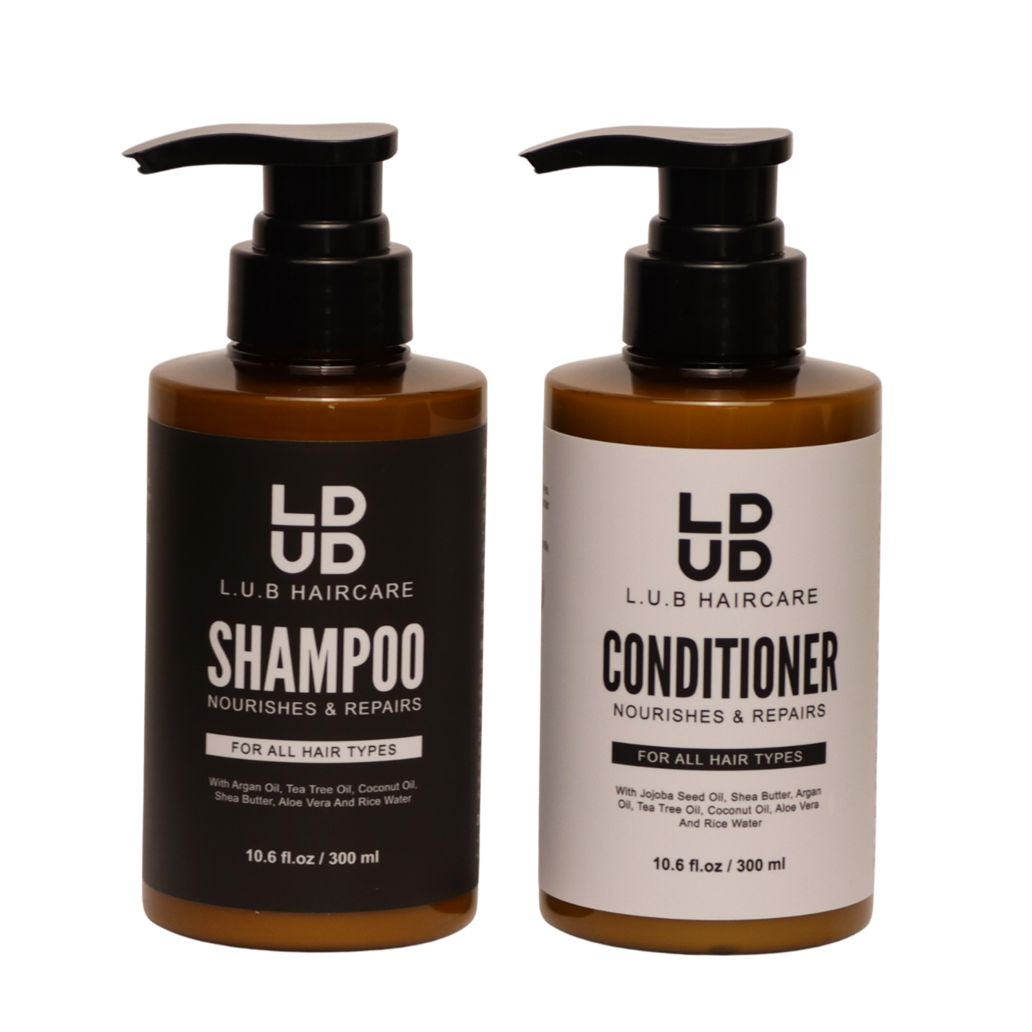 Shampoo + Conditioner Bundle – For All Hair Types
