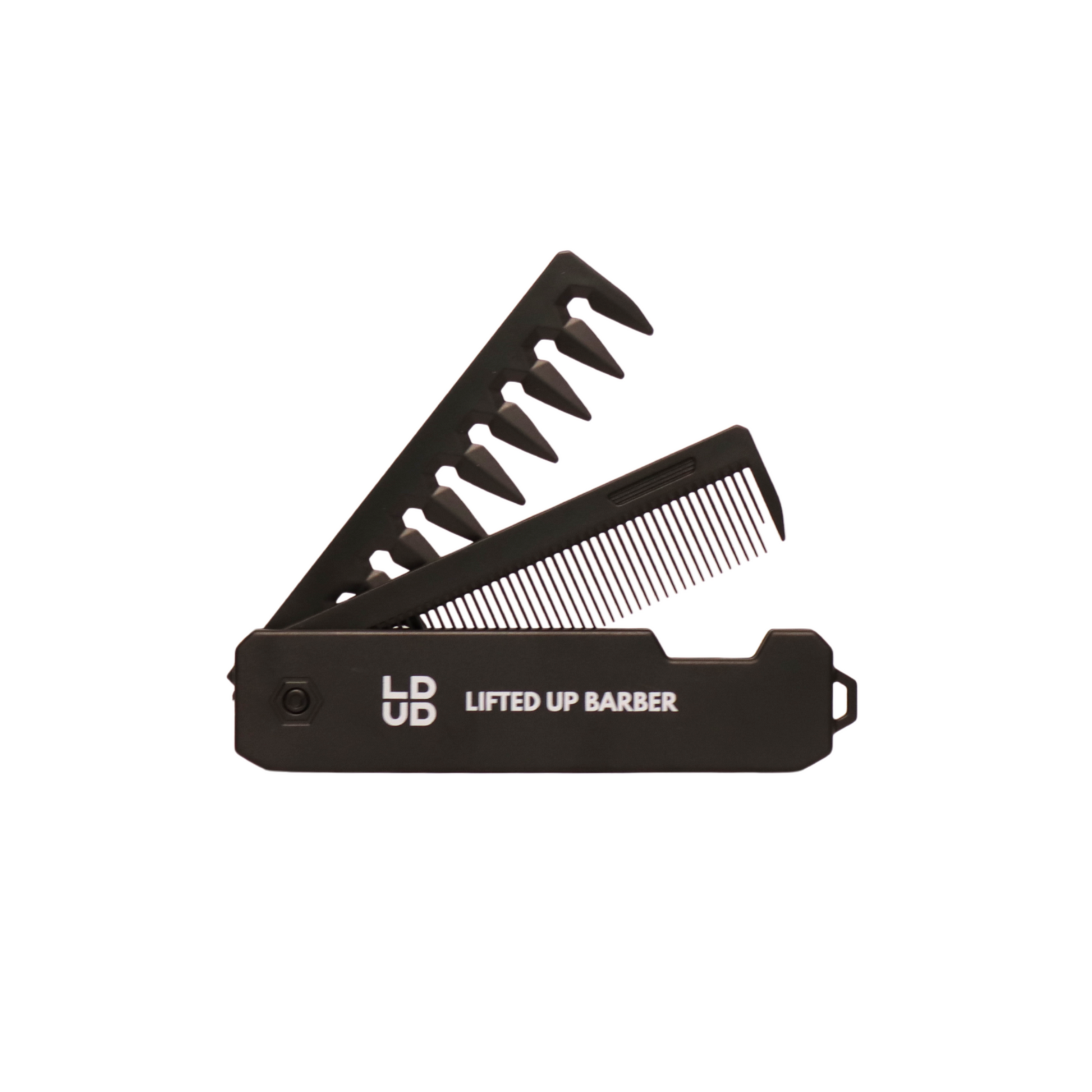 Pocket Comb - Dual-sided: Fine + Wide Styling teeth